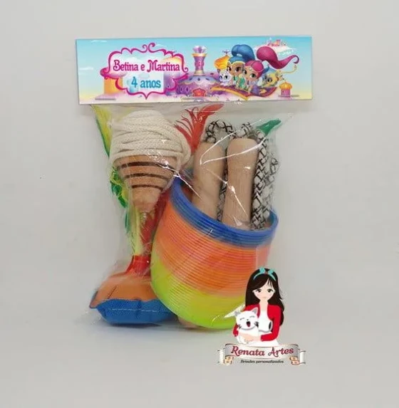 Kit Boa Infância Completo Tema Shimmer e Shine