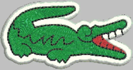 Matriz de Bordado Símbolo Lacoste