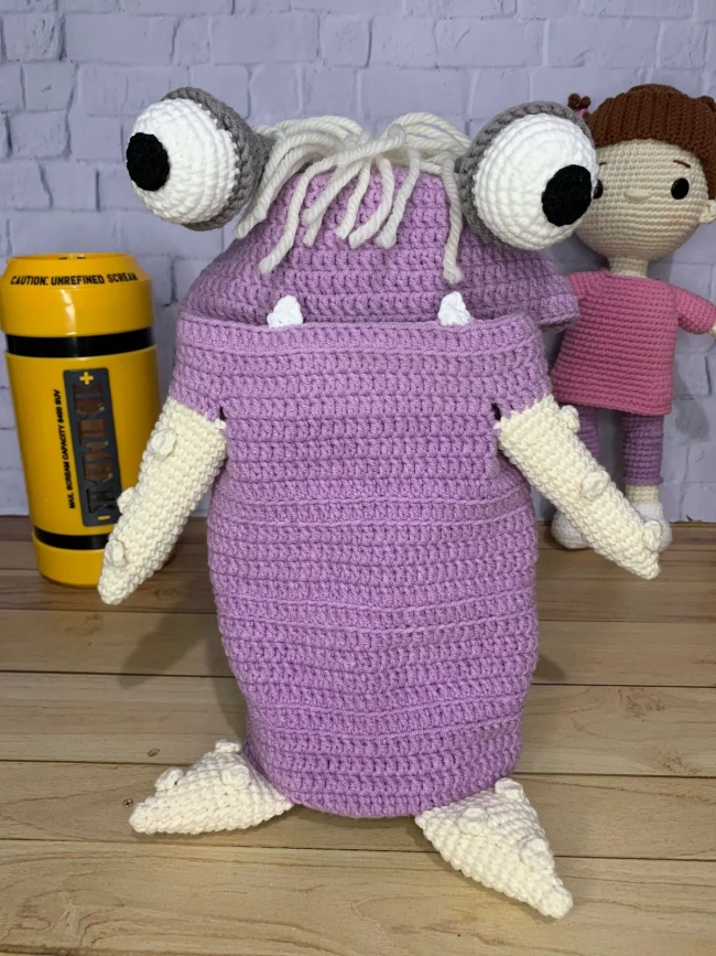 Amigurumi Boo - Monstros SA
