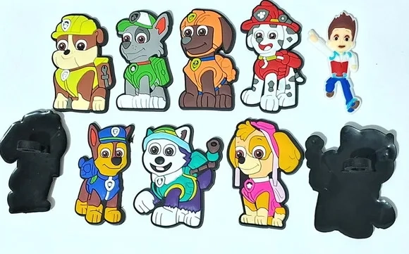 Ponteira P/lápis Patrulha Canina 5cm Pcts com 8 Unidades