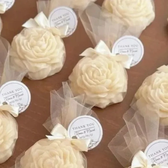 Sabonete Personalizado Flor Peônia