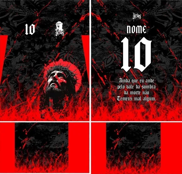 Arte Vetor Camisa Interclasse Cristo Mod-820