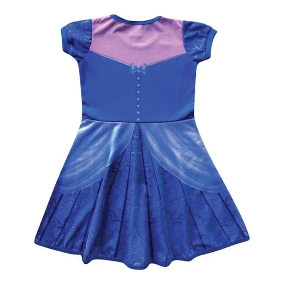 Vestido Infantil Princesa Sapatinho de Cristal