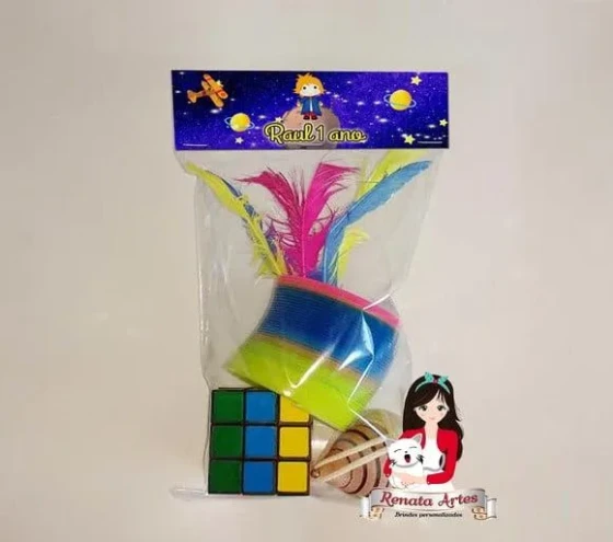 Kit Brinquedos Retrô Tema Pequeno Príncipe