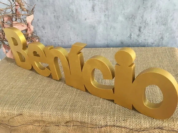 Letras de MDF -Nomes Linha CH