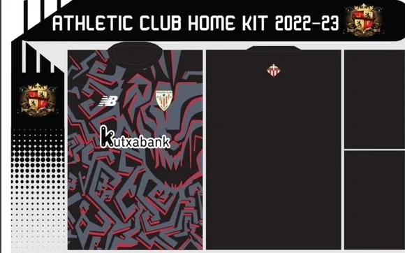 Vetor Da Camisa Athletic Club Suplente 2022-23