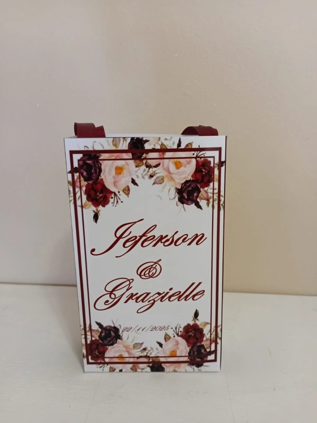 Sacolinhas Personalizadas Casamento para Lembrancinhas