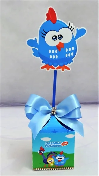 Kit 60 Lembrancinhas Galinha Pintadinha