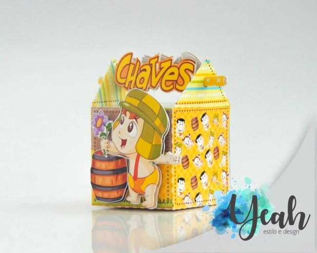 Kit Lembrancinhas A Turma do Chaves