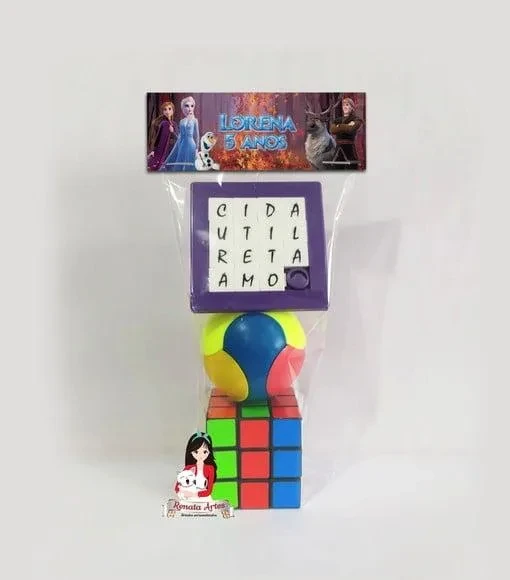 Kit Desafio Personalizado Frozen