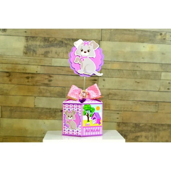 Kit 60 Lembrancinhas - Pet Rosa