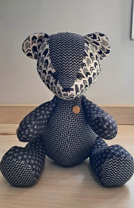 Urso Patchwork Médio