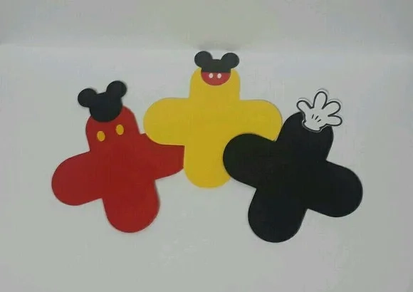 Forminha Personalizada de Doces Mickey 35 Unidades