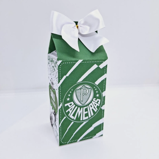 PEGUE E MONTE - Kit Festa PALMEIRAS - Decoração de Festa - Caixinhas Personalizadas