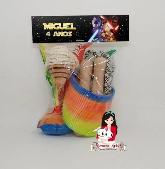 Kit Boa Infância Completo Tema Lego Star Wars