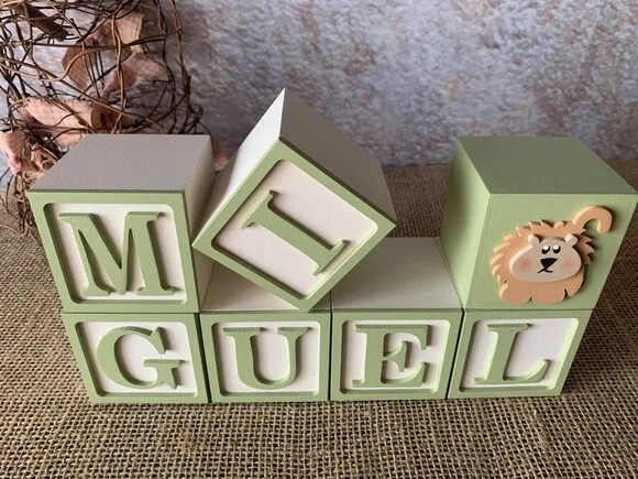 Cubos Ts 6x6cm Safari