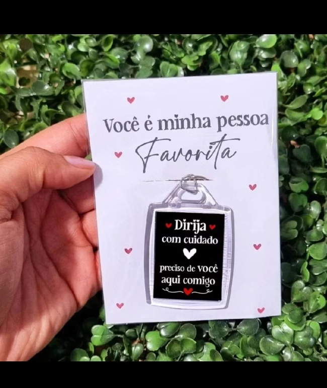 Chaveiro Acrílico Personalizado