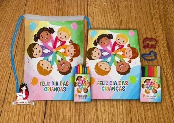 Kit Passatempo na Mochila Dia das Crianças 2025