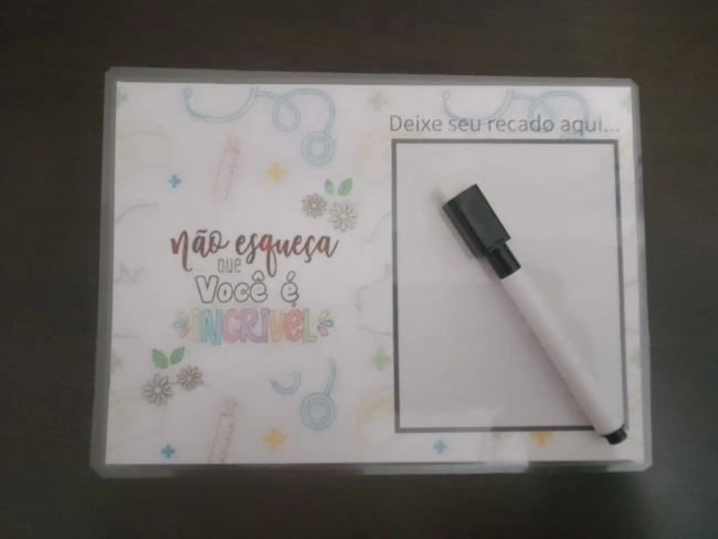 Porta recado de geladeira
