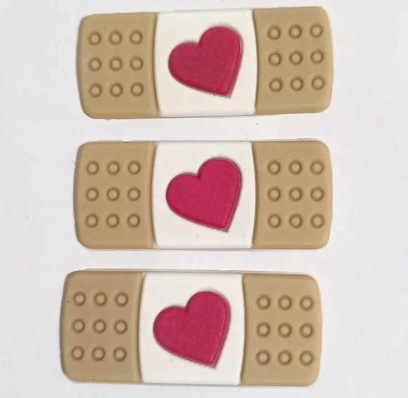 Aplique Band-aid Emborrachado - 6 Unidades