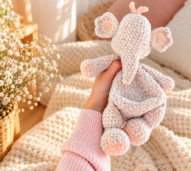 Naninha Amigurumi do Ursinho Pooh