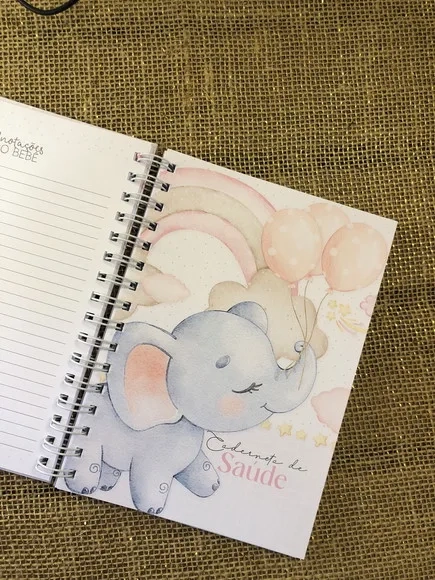 Caderneta de Saúde / Vacinação Personalizada - Elefante