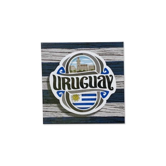 Imãs Decorativos - Uruguay
