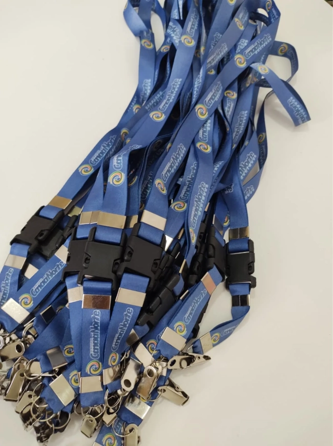 Cordões para Crachá Personalizado Premium(crachá,credencial) 20mm