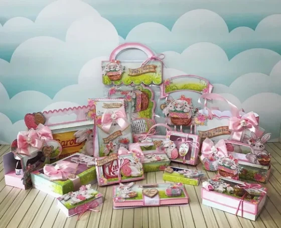 KIT PASCOA MENINA ARQUIVO DE CORTE SILHOUETTE