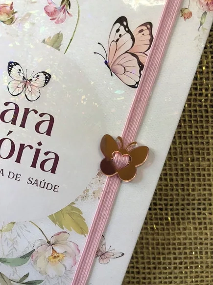 Caderneta de Saúde / Vacinação Personalizada - Borboletas