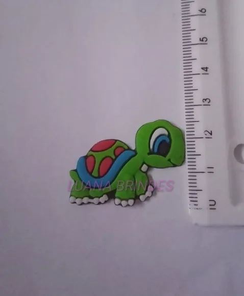 Apliques Emborrachado de Animais Variados - Pct c/ 9 Unid