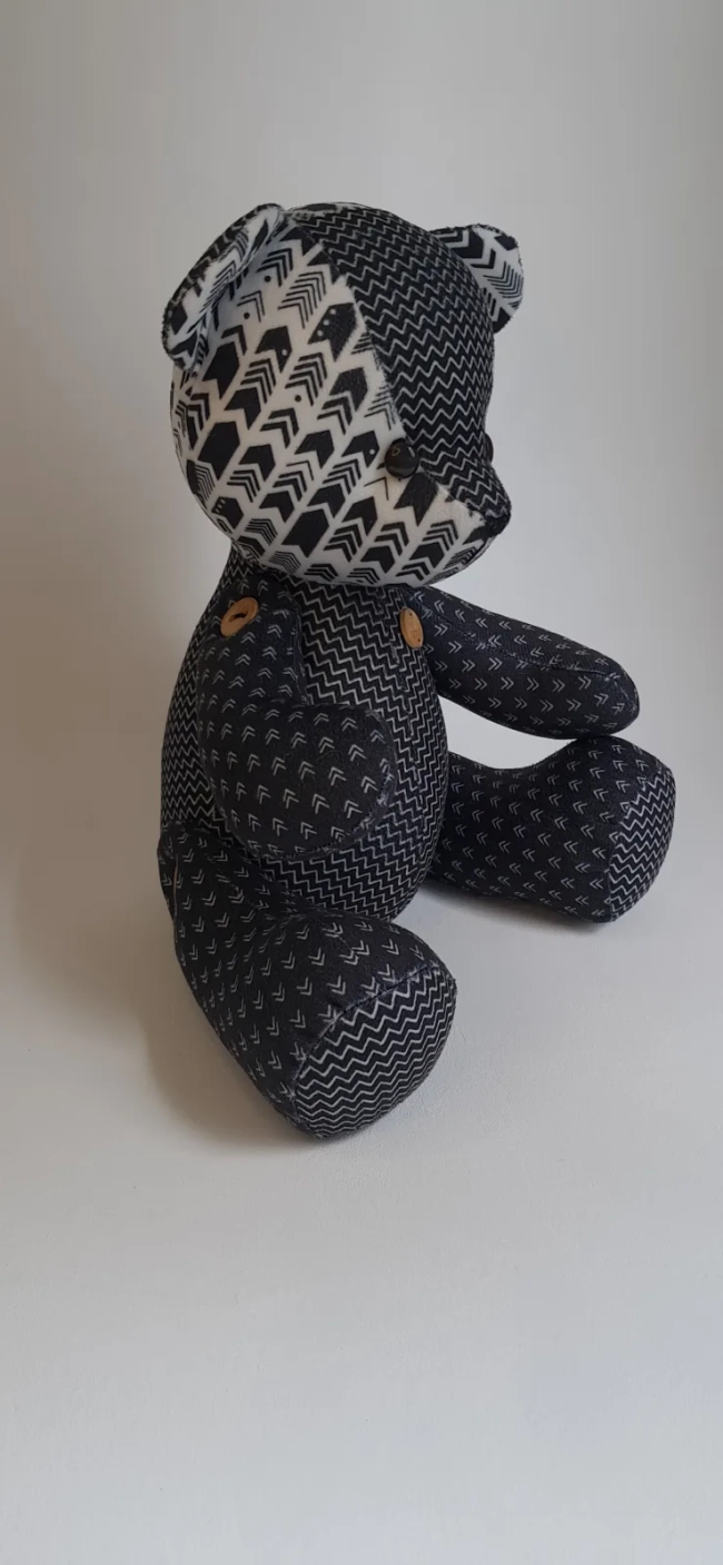 Urso Patchwork Médio