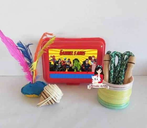 Maleta Baú da Boa Infância Heróis Baby