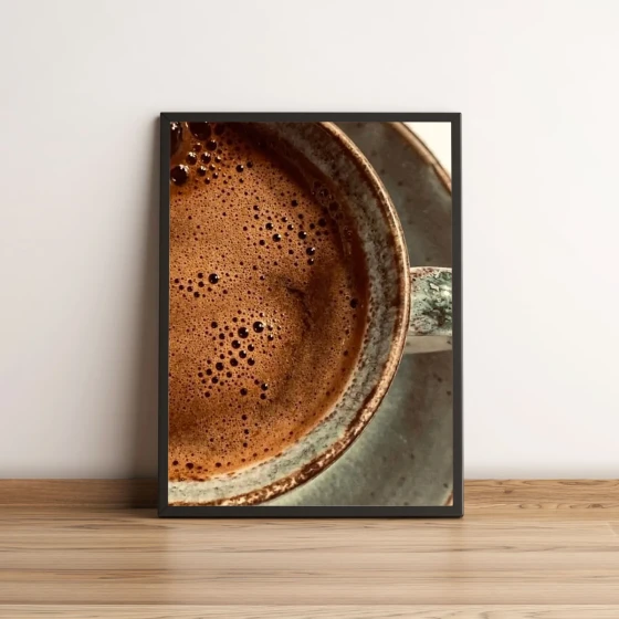 Quadro Decorativo Café Expresso Bebida Quente Cozinha 2278