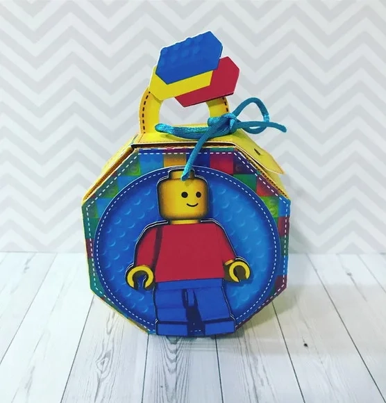 Kit 60 Lembrancinhas Lego