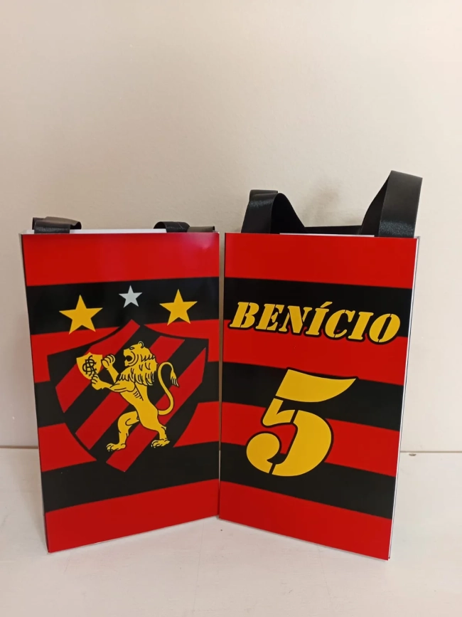 Sacolinhas Personalizadas Time do Coração para Lembrancinhas