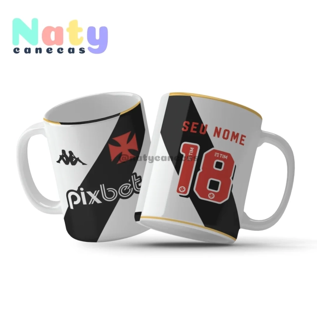 Caneca Personalizada Futebol Vasco