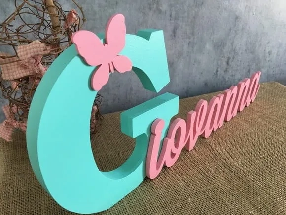 Jardim Encantado - Nomes Personalizados