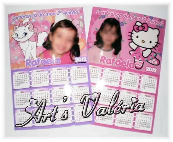 Calendário Fotográfico - 7x10cm