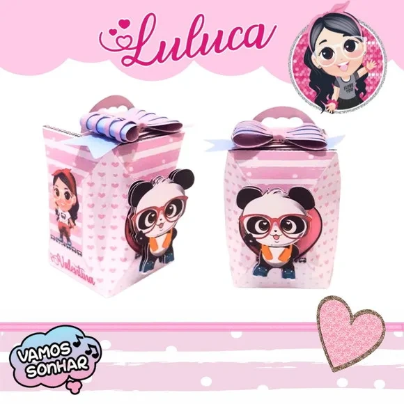 Kit 30 Lembrancinhas Luluca