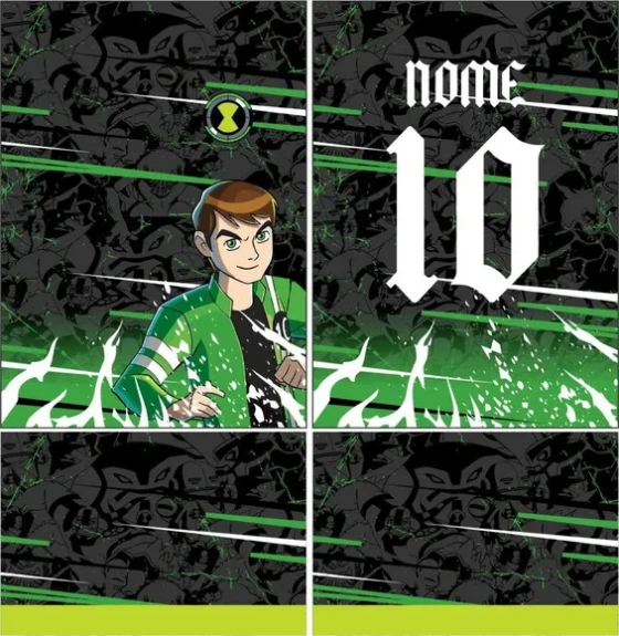 Arte Vetor Camisa Interclasse Ben 10 Mod-438