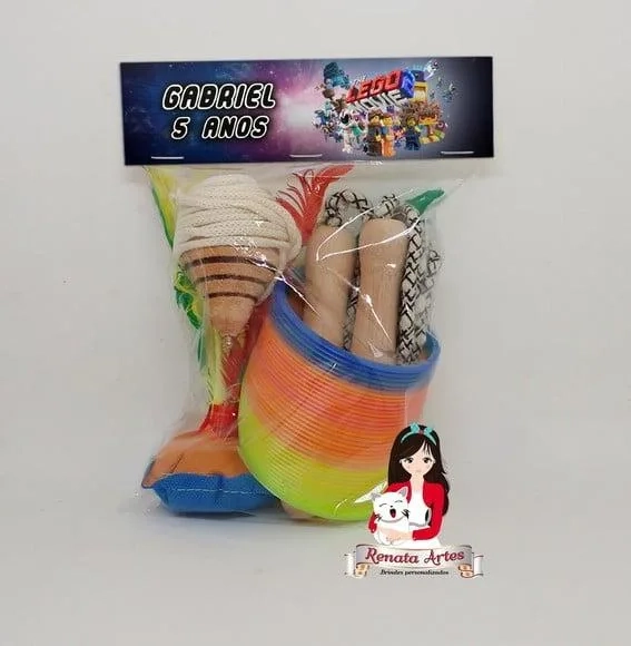 Kit Boa Infância Completo Personalizado Tema Lego Movie 3