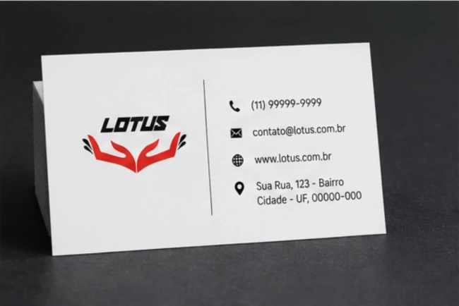 Cartão de Visita Personalizado