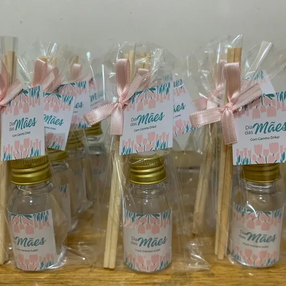 Brinde Dia das Mães Mini Aromatizador com Logo