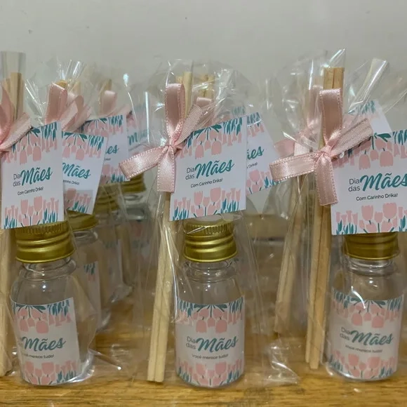 Brinde Dia das Mães Mini Aromatizador com Logo