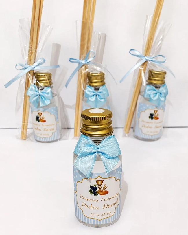 Lembrancinha Primeira Comunhão Aromatizador de ambiente