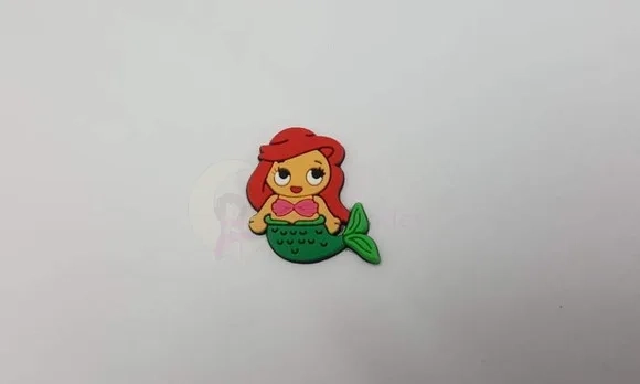 Aplique da Pequena Sereia Baby Emborrachado de 3cm