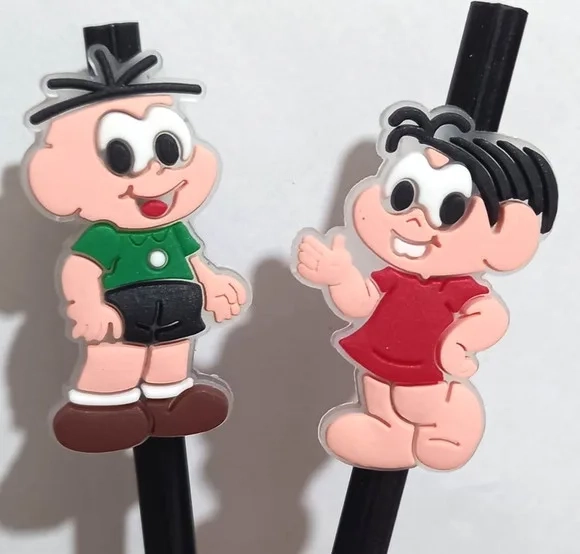 Lápis C/ponteira Mónica e Cebolinha - 6 Unidades