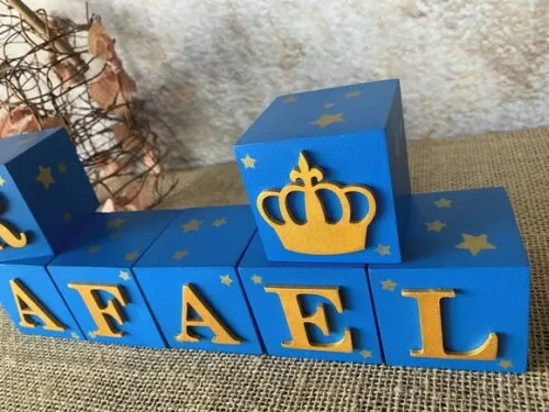 Cubos 6x6cm Pequeno Príncipe Com Estrela