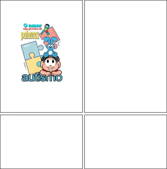 Arte Estampa Camisa Autismo Mod-7 R$12,00